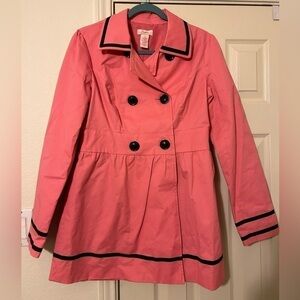 Vintage Candie’s pink pea coat